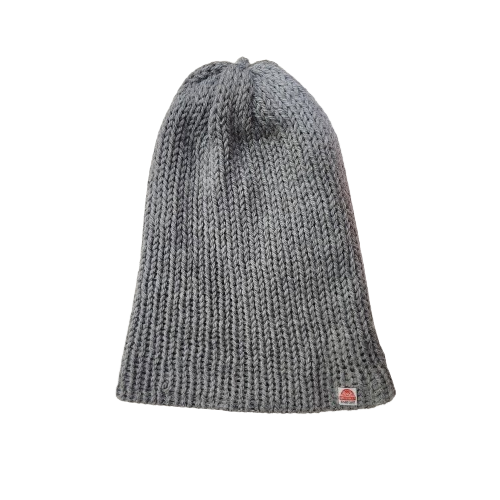 Classic Gray Knit Beanie Tight Fit