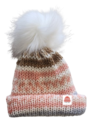 Knit Hat (Candy) Pom-Pom Optional